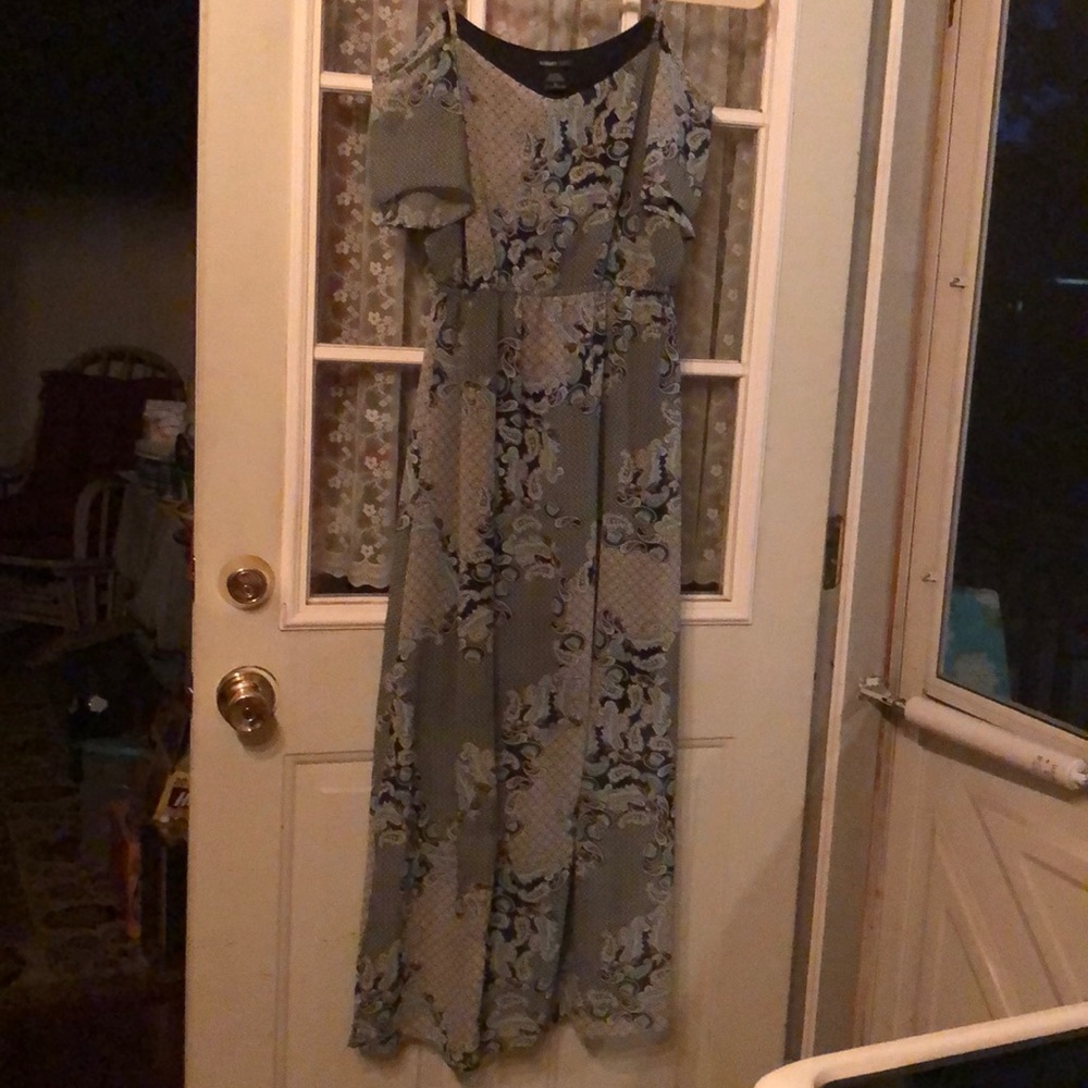 Long off the shoulder dress